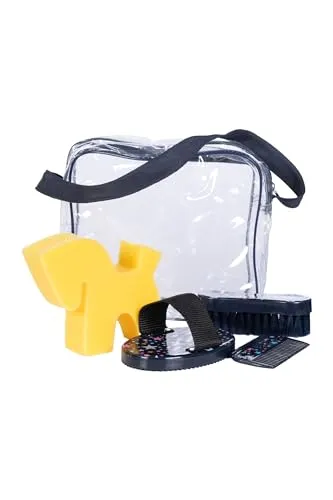 HKM Hobby Horsing Putzset Navy Einheitsgröße