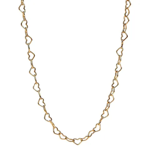 PANDORA Moments Verbundene Herzen Collier-Halskette in gold von Pandora