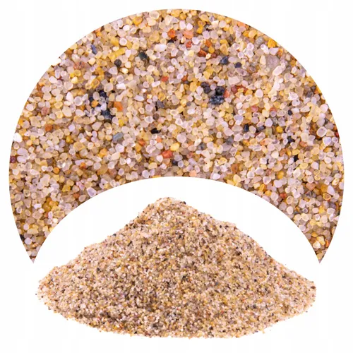 AKVARIENSAND GOLD 2KG 0,8-1,2MM
