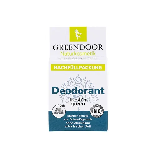 GREENDOOR Deodorant Nachfüllpackung fresh'n green