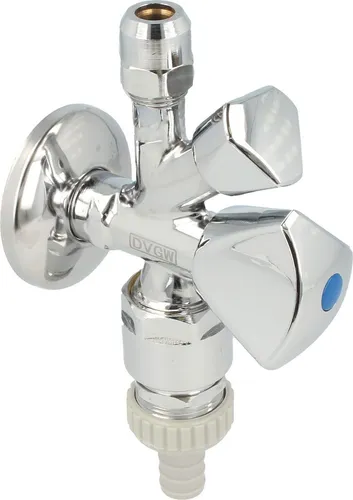 SCHLÖSSER WAS Kombi-Eckventil 1/2 Zoll (selbstdichtend) DVGW - 0017131550001