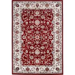 Kayoom Flachwebeteppich Rot 120x170 cm – Ornament Design, für Fußbodenheizung geeignet - Entdecken Sie den Kayoom Flachwebeteppich in Rot mit stilvollem Ornament-Design. Ideal für jeden Raum und für Fußbodenheizungen geeignet. Erhältlich in verschiedenen Größen für individuelle Lösungen.