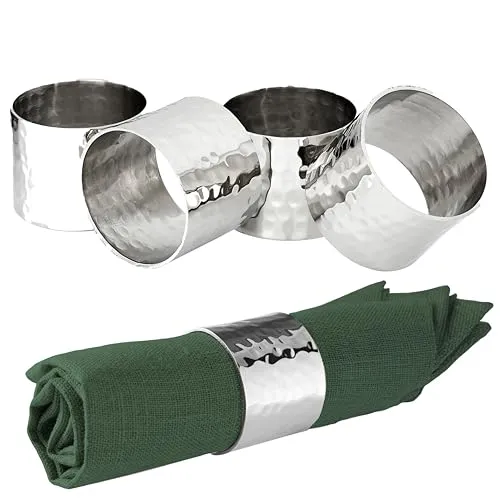 Serviettenringe Silber von Premier