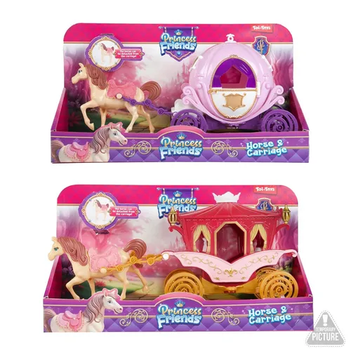 Toi-Toys Pferd mit Kutsche