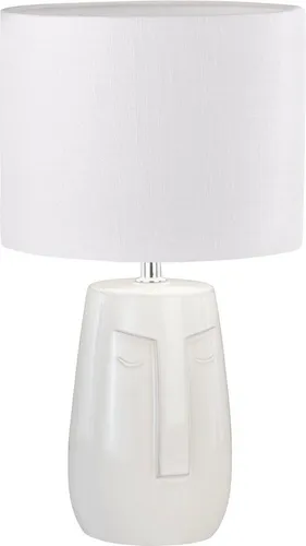 FISCHER & HONSEL Tischleuchte Face, Leuchtmittel wechselbar, hochwertige Verarbeitung