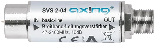 SVS 2-04 - SAT Leitungsverstärker 10 dB