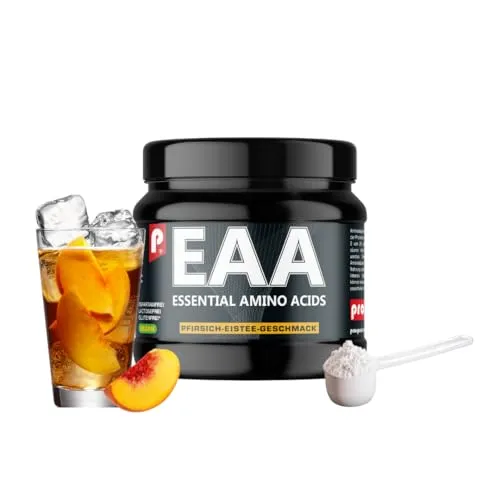 Prosport EAA Powder, Pfirsich-Eistee, 450g Dose, mit allen 8 essentiellen Aminosäuren