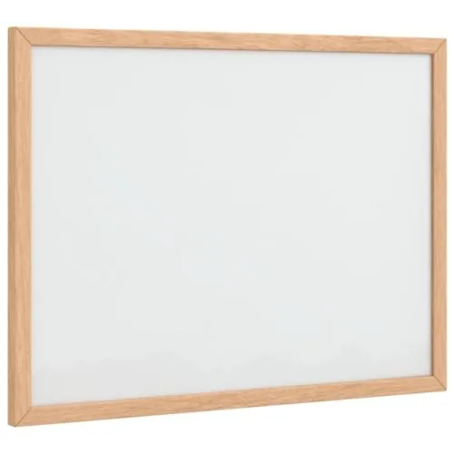 vidaXL Magnetisches Whiteboard mit massivem Kiefernholzrahmen 40x30 cm, Whiteboard magnetisch, Weißwandtafel magnetisch, Magnettafel, Weißwandtafel