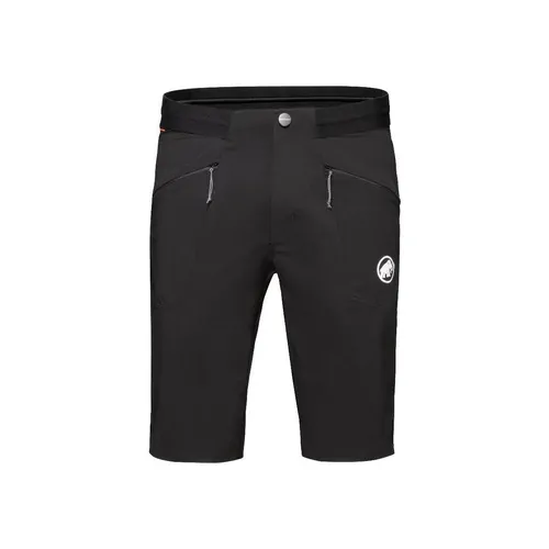 Mammut Aenergy Light Softshell Shorts Men black (0001) 48 - Wanderhosen für Herren, ideal zum Klettern und Bergsteigen. Hochelastisches Softshell-Material bietet Atmungsaktivität und Bewegungsfreiheit für maximale Komfort bei jedem Abenteuer.