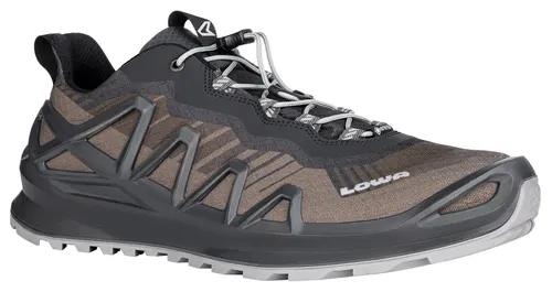 Lowa Merger Low GTX Wanderschuhe - Wasserdichte Halbschuhe für Herren, die Flexibilität und Stabilität vereinen. Ideal für anspruchsvolle Wanderungen und Outdoor-Aktivitäten.