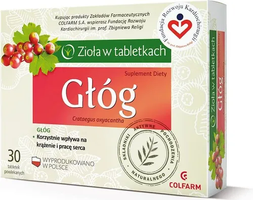 Weißdorn 30 Tabletten