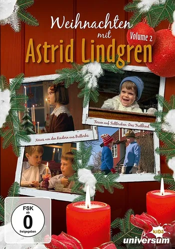 DVD WEIHNACHTEN MIT ASTRID LINDGREN Vol. 2 # Saltkrokan, Bullerbü ++NEU