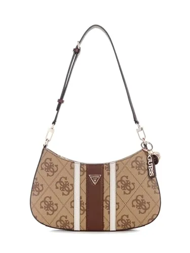 Guess Handtasche Noelle II Top Zip SHB 72180 - Elegante Abendtasche von Guess aus hochwertigem Kunstleder mit attraktivem Logoprint. Ideal für besondere Anlässe und ein stilvolles Accessoire für Ihr Outfit.