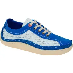 Eject Komfort Schnürschuhe eJECT Damen 31373836303036 Blau 37 EU - Schnürer aus hochwertigem Nubukleder für Damen, bieten perfekten Tragekomfort durch herausnehmbares Fußbett und 5-fach Schnürung für optimale Anpassung.