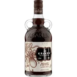 The Kraken »Roast Coffee« Rum - Rum mit einzigartiger Kaffeenote, kombiniert würzigen Karibik-Rum mit dem Aroma von frisch geröstetem Arabica-Kaffee für ein unvergleichliches Geschmackserlebnis.