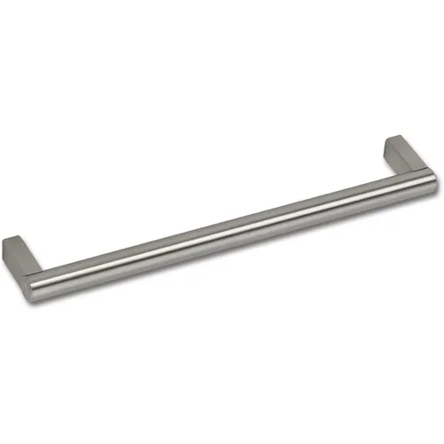 Siro Griff Matar Ø 14 mm – Edelstahl gebürstet - Moderner Griff Matar aus gebürstetem Edelstahl, ideal für Schränke und Möbel. Mit 14 mm Durchmesser und 256 mm Länge bietet er eine stilvolle und praktische Lösung für jeden Raum.