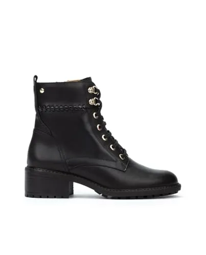 Pikolinos Stiefeletten mit Absatz in Leder Medina für Frauen Farbe Black