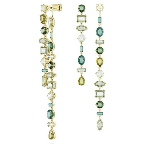 Swarovski Gema Drop-Ohrhänger in grün von Swarovski