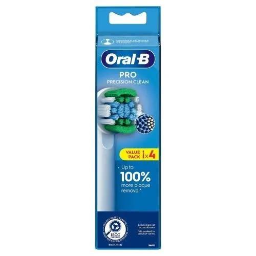 Neu Oral-B PRO Precision Clean Aufsteckbürsten - 4 Stück  DE~
