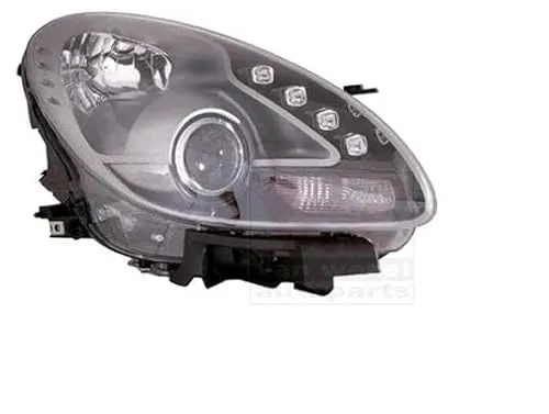 Van Wezel 0113962 Leuchtturm Recht mit Blinklicht - Hochwertiger Hauptscheinwerfer für ALFA ROMEO GIULIETTA (940), rechts mit Blinklicht. Sorgt für optimale Sicht und Sicherheit auf der Straße.