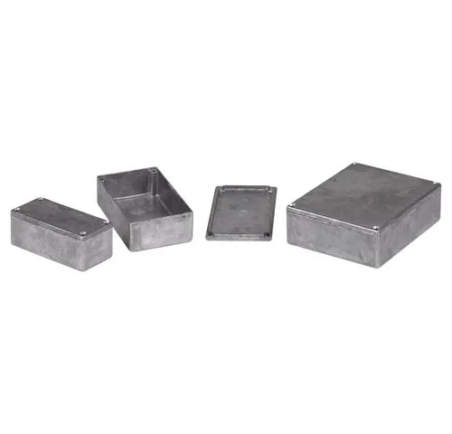 Hammond Electronics 26357PSLA Universal-Gehäuse aus Aluminium - Robustes Aluminiumgehäuse (188 x 120 x 82 mm) für vielseitige Anwendungen in der Elektronik, ideal für den Schutz Ihrer Geräte.