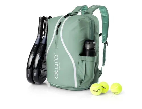 Otaro Sporttasche Padelrucksack mit Schuhfach (34L)