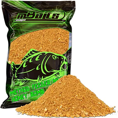 Angel-Berger Magic Baits Method Feeder Mix 1Kg Angelfutter (Honey Bomb, 1 Kg)