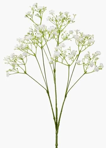 artplants.de Künstliches Schleierkraut LITAGO, weiß, 70cm - Deko Blume