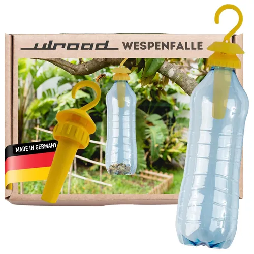 3X Wespenfalle für Flasche mit Hänger für Baum Küche drinnen draußen Camping