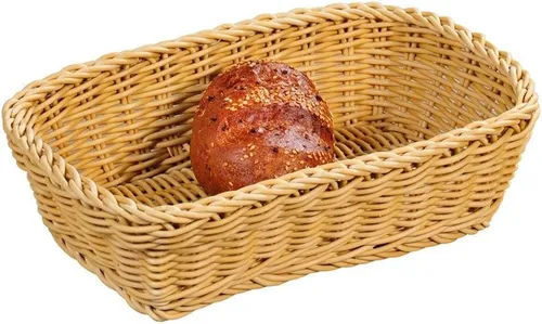 KESPER® Brotkorb Brotkorb Brötchenkorb Frühstück Obstkorb 30x20x8,5 4000270198052, (1-tlg), leicht zu säubern