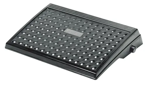 Unilux Fußstütze Origin, 3-fach winkelverstellbar - Sonstige Büromöbel, fördert eine entspannte Haltung der Beine mit rutschfester Unterseite und Noppen zur Fußsohlenmassage für mehr Komfort.