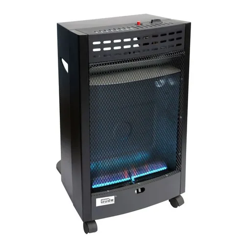 Güde Gasofen Blueflame 4200 B – Mobiler Bauheizer - Heizgeräte mit 2 Heizstufen und 4,5 kW Leistung, ideal für Baustellen und Zelte. Mobil und mit Rollen für einfache Handhabung.