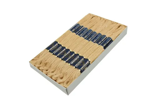 maDDma 24 Docken Stickgarn / Sticktwist Stickgarn, 8 m, 7132 sandig