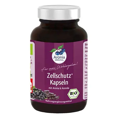 Aronia ORIGINAL Bio Zellschutz Kapseln mit Vitamin C