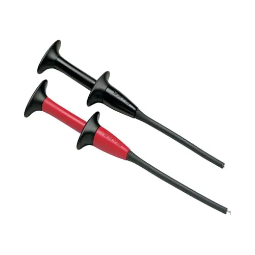 Fluke AC283A Sicherheits-Abgreifklemmen-Set 4mm - Elektrische Messgeräte, mit SureGrip Technologie für sicheren Halt und präzise Messungen, ideal für professionelle Anwendungen.