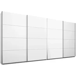 Schwebetürenschrank Alpinweiß 4-türig in weiß von Roller