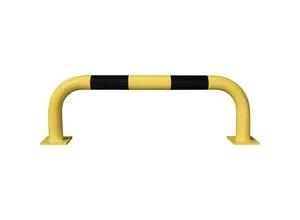 Rammschutzbügel, Ø 76 mm, zum Aufdübeln, für den Innenbereich, HxB 350 x 1000 mm kaiserkraft