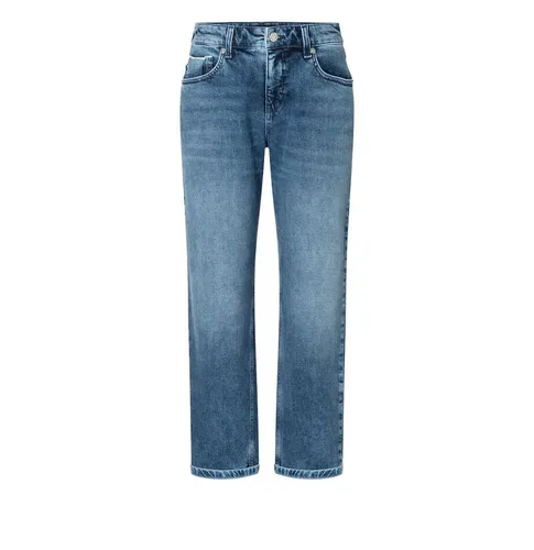MAC 7/8-Jeans Plain - Elegante Denim-Hose - Jeans in 7/8-Länge mit Mid Waist, aus 99% Baumwolle für hohen Tragekomfort. Pflegeleicht und ideal für jeden Anlass.