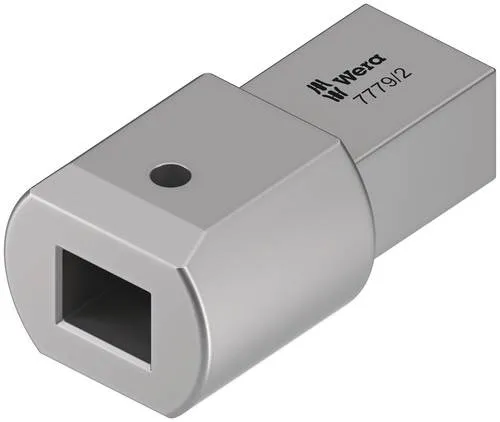Wera Einsteck-Adapter 7779/2 - Sonstige Handwerkzeuge, robuster Chrom Vanadium Adapter für vielseitige Anwendungen mit Außenvierkant 14 x 18 mm und Innenvierkant 9 x 12 mm.