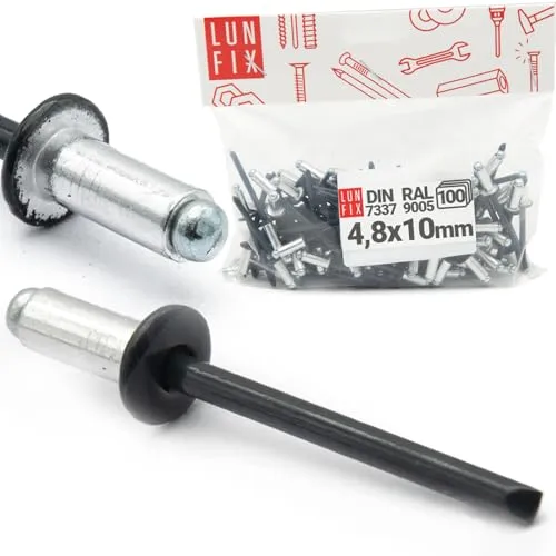 Nieten Schwarz von Lun Fix