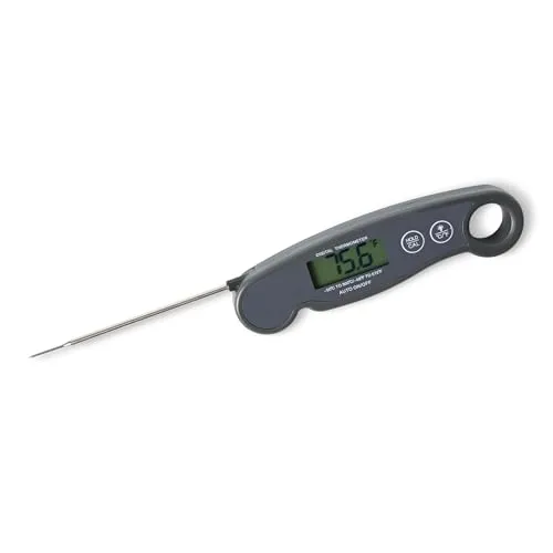 Amazon Basics Sofort Ablesbares Digitales Fleischthermometer Digital, Flüssigkeitsabweisend