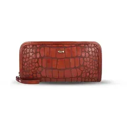 Campomaggi Geldbörse Leder 21 cm Braun von Campomaggi