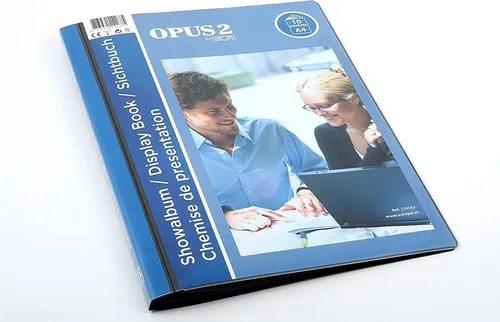 EUROPEL Sichtbuch DIN A4 10 Hüllen anthrazit