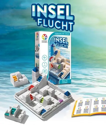 SMART GAMES SG 442 Knobelspiel - Inselflucht von SmartGames