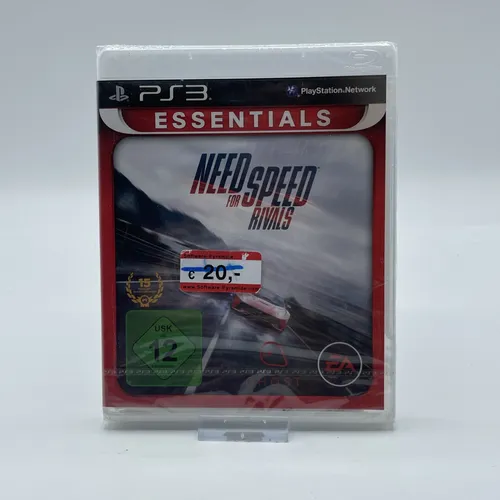 Need for Speed Rivals - Essentials für PS3 - Rasante Action-Rennspiel von Electronic Arts, USK ab 12 Jahren, ideal für Fans von Hochgeschwindigkeitsrennen und packender Verfolgungsjagd.