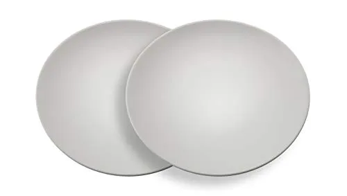 Rösle 18334 Grillteller 2er Set - Extragroße Keramik - Speiseteller mit extragroßen, ovalen Grilltellern (30,4 x 27,5 cm) aus besonders harter Keramik. Ideal für Grillabende und sorgt für ansprechende Präsentation.