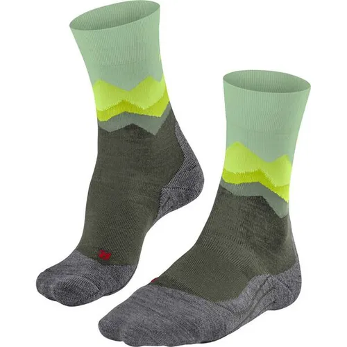 Falke Women's TK2 Crest Wandersocken 35/36 in grün von FALKE