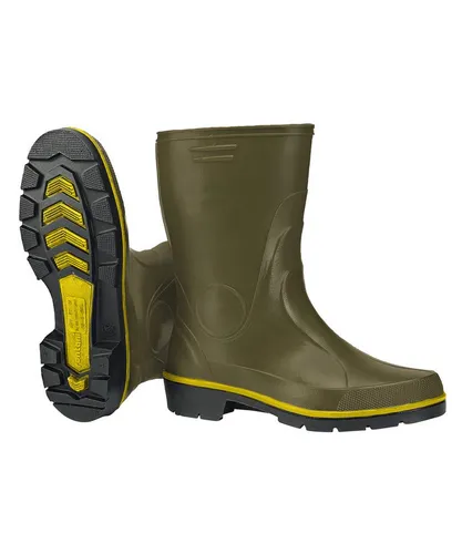 Scheibler Gummistiefel - Halbhoch und Wasserdicht - Herren-Stiefel aus 100% robustem Nitril, rutschfeste Sohle für sicheren Halt und kälteflexibel bis -30°C - ideal für Garten, Baustelle und Landwirtschaft.