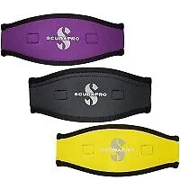 Scubapro Maskenband - 2.5mm - Schwarz - Gelb