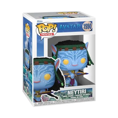 Funko Pop! Movies: Avatar: The Way of Water - Neytiri - (Battle) - Vinyl-Sammelfigur - Geschenkidee - Offizielle Handelswaren - Spielzeug Für Kinder und Erwachsene - Movies Fans